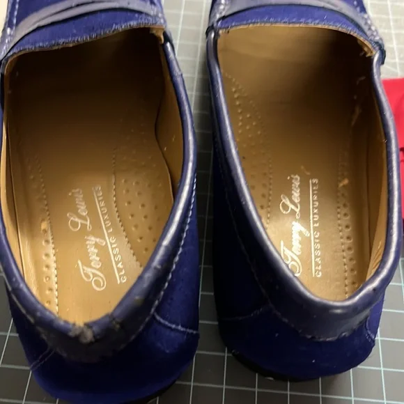 Terry Lewis Classic Luxuries baby blue Loafers - Picture 8 of 10